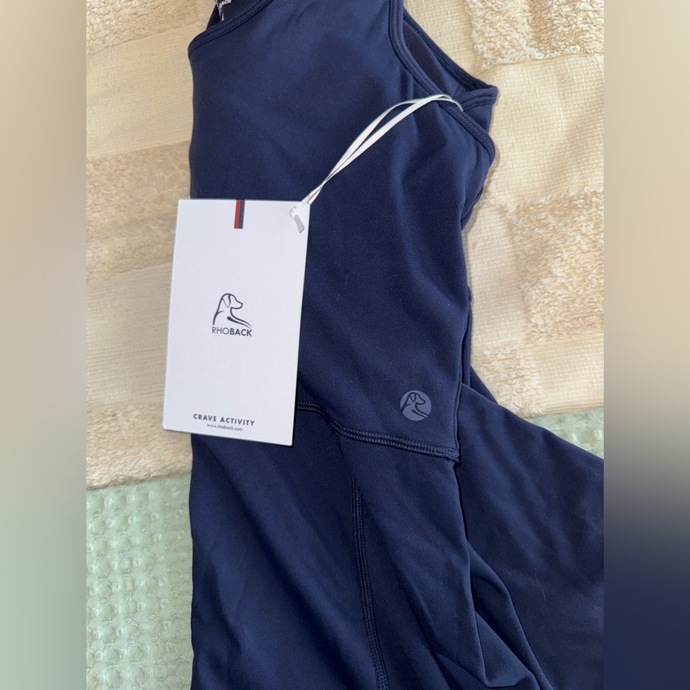 NWT Rhoback Everyday Active Dress in Fleet Navy size M - Picture 6 of 6